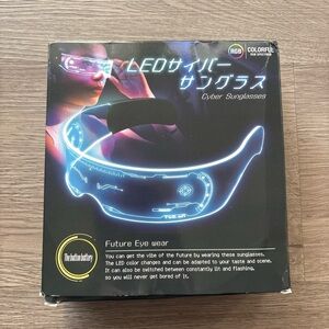 NWT I Heart Raves Cyber Sunglasses